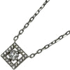 ブシュロン BOUCHERON アバスクエアネックレス ホワイトゴールド 750 ダイヤモンド ジュエリー