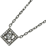 ブシュロン BOUCHERON アバスクエアネックレス ホワイトゴールド 750 ダイヤモンド ジュエリー