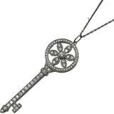 ティファニー TIFFANY＆CO デイジーキーネックレス プラチナ Pt950 ダイヤモンド ジュエリー