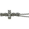 ハリーウィンストン HARRY WINSTON ペアシェイプミニクロスネックレス プラチナ Pt950 ダイヤモンド ジュエリー