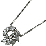 ハリーウィンストン HARRY WINSTON オープンクラスターネックレス プラチナ Pt950 ダイヤモンド ジュエリー