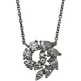 ハリーウィンストン HARRY WINSTON オープンクラスターネックレス プラチナ Pt950 ダイヤモンド ジュエリー