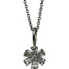 ハリーウィンストン HARRY WINSTON フォーゲットミーノットネックレス プラチナ Pt950 ダイヤモンド ジュエリー