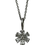 ハリーウィンストン HARRY WINSTON フォーゲットミーノットネックレス プラチナ Pt950 ダイヤモンド ジュエリー