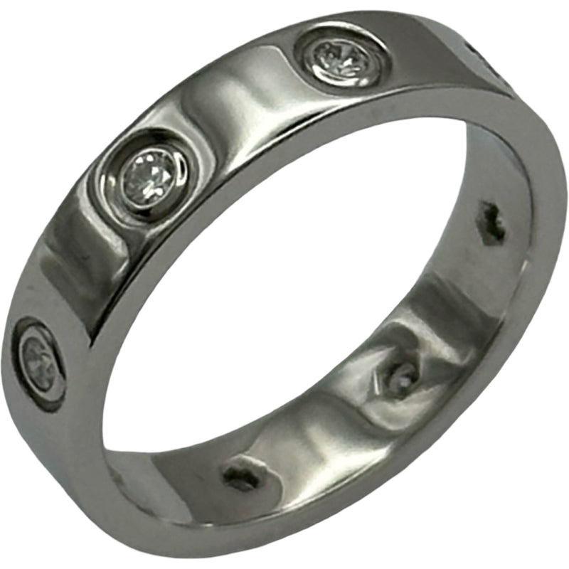 ◉Cartier 48 ミニラブリング ダイヤ 1P 750 WG 掃除キット付 ◉Cartier 48 ミニラブリング ダイヤ 1P 750 WG 掃除キット付
