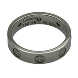 カルティエ Cartier ミニラブリングフルダイヤ ホワイトゴールド 750 ダイヤモンド ジュエリー