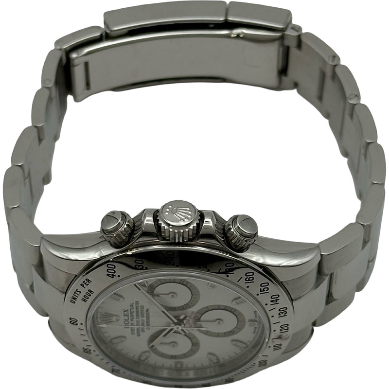 ロレックス ROLEX デイトナ 116520 ホワイト ステンレススチール 自動