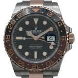 ロレックス ROLEX GMTマスター２ 126711CHNR ブラック ピンクゴールド/ステンレススチール 自動巻き メンズ 腕時計