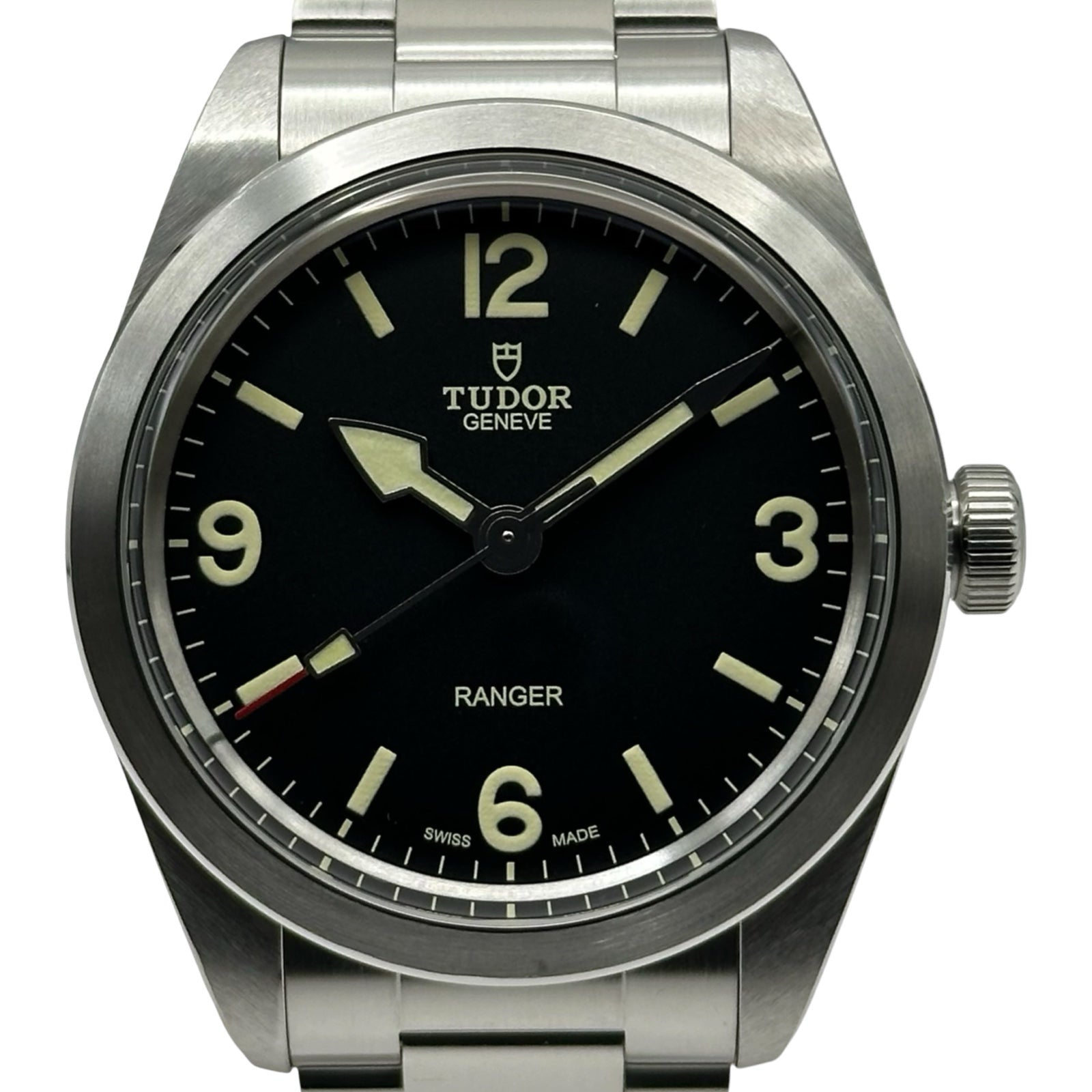 チューダー/チュードル TUDOR レンジャー 79950 ブラック ステンレススチール 自動巻き メンズ 腕時計 チューダー/チュードル TUDOR レンジャー 79950 ブラック ステンレス