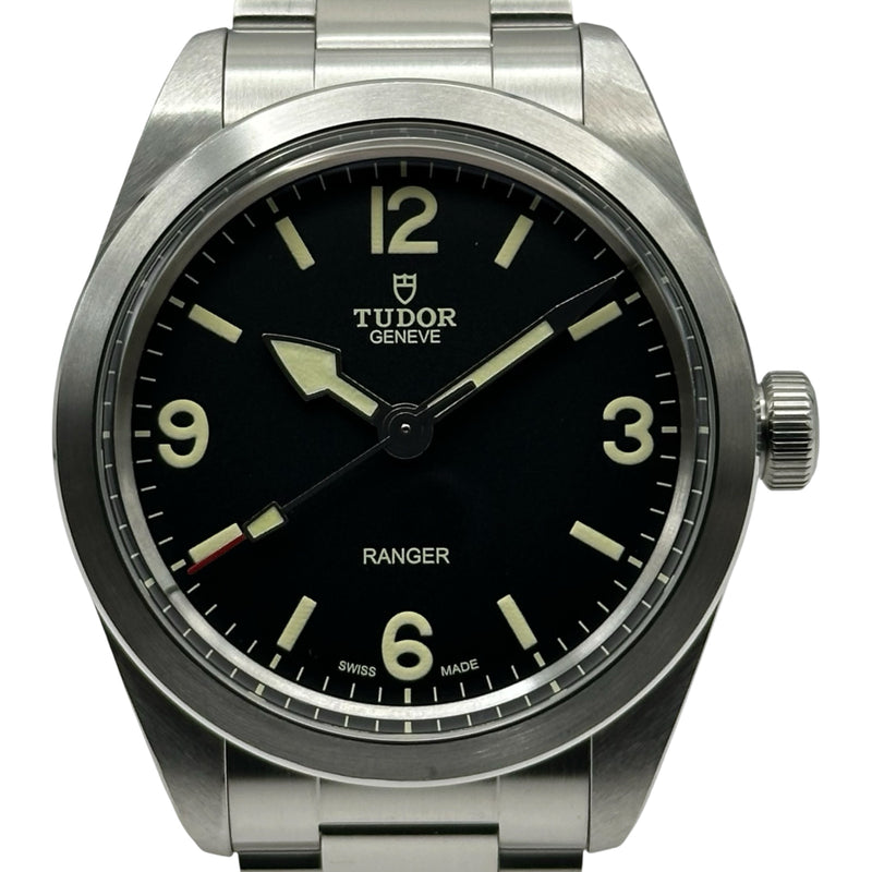 チューダー/チュードル TUDOR レンジャー 79950 ブラック ステンレススチール 自動巻き メンズ 腕時計 チューダー/チュードル TUDOR レンジャー 79950 ブラック ステンレス