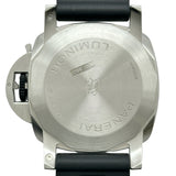 パネライ PANERAI ルミノールマリーナ e スチール グリジオ ロッチャ PAM01358 ブラック ステンレススチール 自動巻き メンズ 腕時計