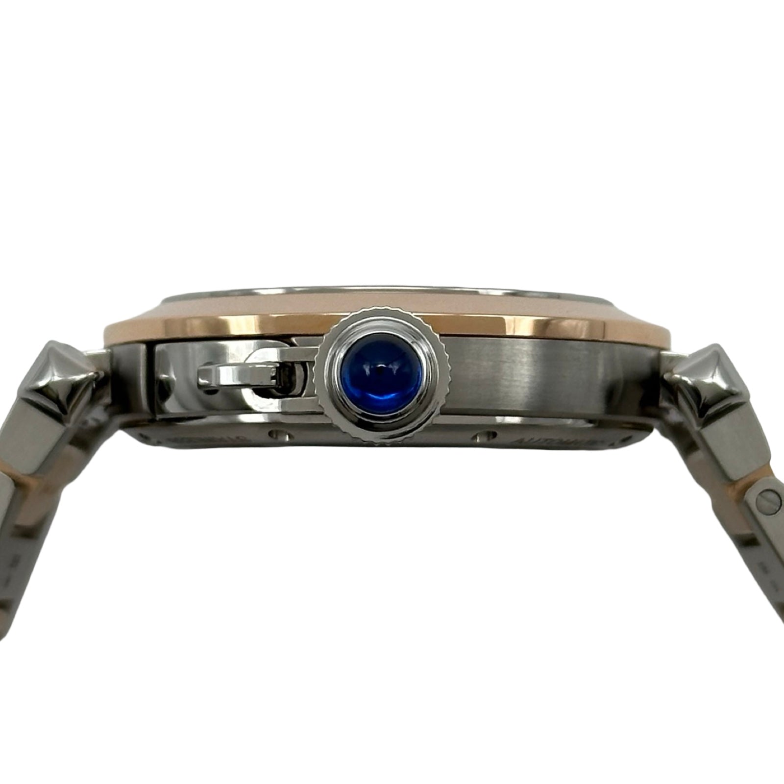 カルティエ Cartier パシャ ドゥ カルティエ 35mm W2PA0008 シルバー ピンクゴールド/ステンレススチール 自動巻き ユニセックス 腕時計 カルティエ Cartier パシャ ドゥ カルティエ 35mm W2PA0008 シルバー
