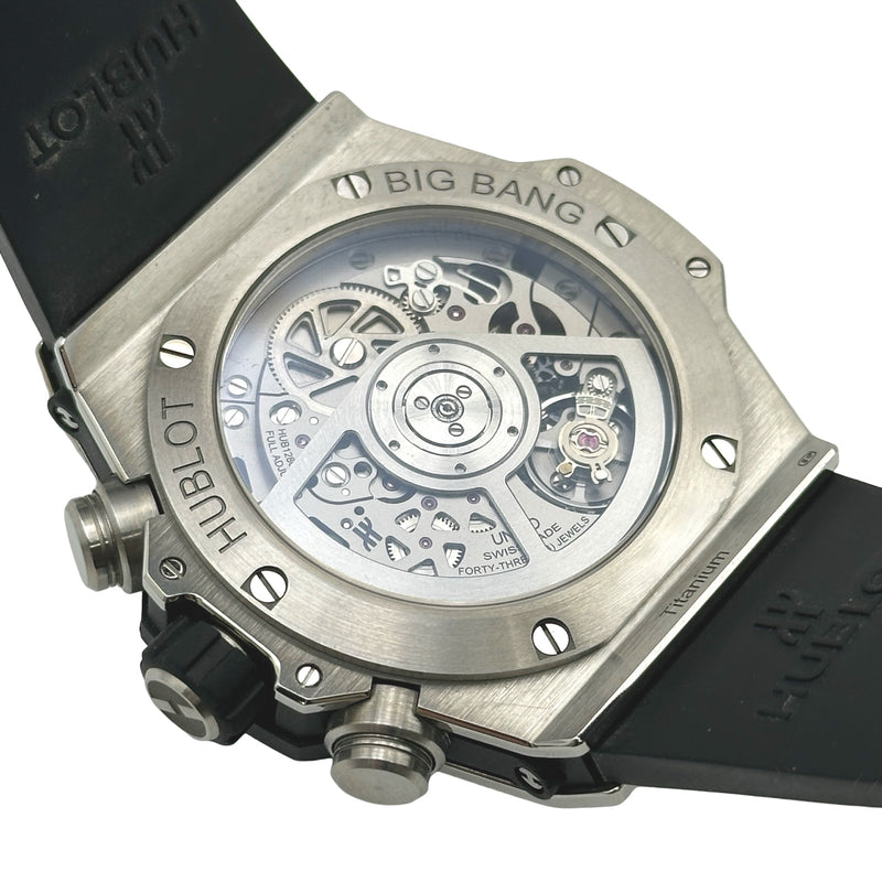 ウブロ HUBLOT ビッグバン ウニコ チタニウム 441.NX.1170.RX マット