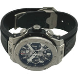 ウブロ HUBLOT ビッグバン ウニコ チタニウム 441.NX.1170.RX マットブラックスケルトン チタン 自動巻き メンズ 腕時計