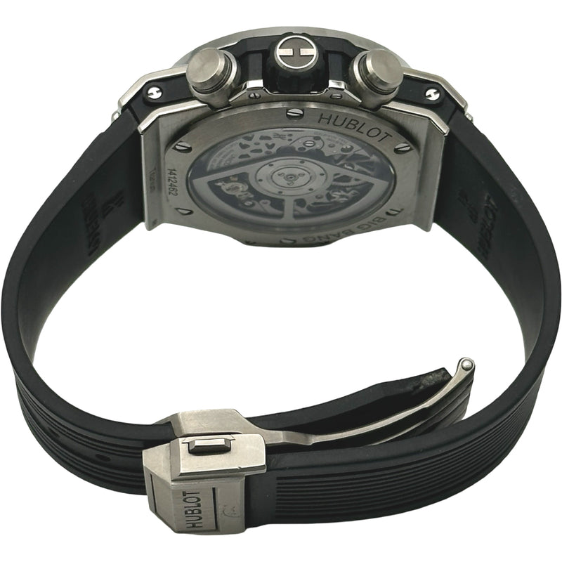ウブロ HUBLOT ビッグバン ウニコ チタニウム 441.NX.1170.RX マット