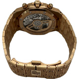 オーデマ・ピゲ AUDEMARS PIGUET ロイヤルオーク フロステッドゴールド クロノグラフ 26239OR.GG.12240OR.01 ブラック ピンクゴールド 自動巻き メンズ 腕時計