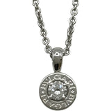 ブルガリ BVLGARI ブルガリブルガリネックレス ホワイトゴールド 750 ダイヤモンド ジュエリー