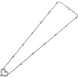 ティファニー TIFFANY＆CO センチメンタルハートネックレス プラチナ Pt950 ダイヤモンド ジュエリー