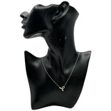 ティファニー TIFFANY＆CO ビクトリアボウネックレス プラチナ Pt950 ダイヤモンド ジュエリー