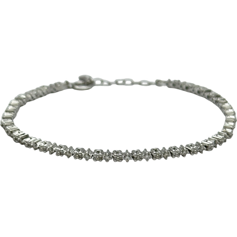 【1000本限定】 TASAKI GINZA 喜平 ブレスレット 925 ダイヤ タサキ TASAKI ブレスレット ホワイトゴールド K18 ダイヤモンド