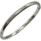 ティファニー TIFFANY＆CO ドッツバングル プラチナ Pt950 ダイヤモンド ジュエリー