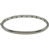 ティファニー TIFFANY＆CO ドッツバングル プラチナ Pt950 ダイヤモンド ジュエリー