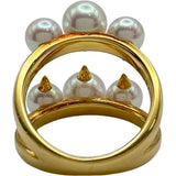 タサキ TASAKI デインジャーシグネチャーリング ゴールド 750 パール ジュエリー