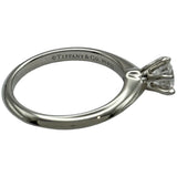 ティファニー TIFFANY＆CO ソリティアリング プラチナ Pt950 ダイヤモンド ジュエリー