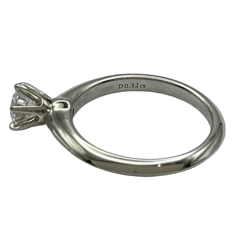 ティファニー TIFFANY＆CO ソリティアリング プラチナ Pt950