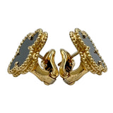 ヴァンクリーフ＆アーペル Van Cleef & Arpels ヴィンテージアルハンブラピアス ゴールド Au750 オニキス ジュエリー