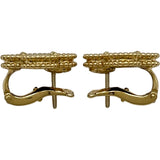 ヴァンクリーフ＆アーペル Van Cleef & Arpels ヴィンテージアルハンブラピアス ゴールド Au750 オニキス ジュエリー