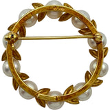 タサキ TASAKI ブローチ ゴールド K18 パール ジュエリー