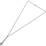 ティファニー TIFFANY＆CO ドロップネックレス プラチナ Pt950 ダイヤモンド ジュエリー