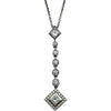 ティファニー TIFFANY＆CO ドロップネックレス プラチナ Pt950 ダイヤモンド ジュエリー