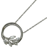 ティファニー TIFFANY＆CO ヴァインサークルビクトリアネックレス プラチナ Pt950 ダイヤモンド ジュエリー
