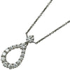 ハリーウィンストン HARRY WINSTON ループダイヤエクストララージネックレス プラチナ Pt950 ダイヤモンド（15個） ジュエリー