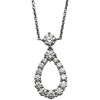 ハリーウィンストン HARRY WINSTON ループダイヤエクストララージネックレス プラチナ Pt950 ダイヤモンド（15個） ジュエリー