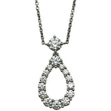 ハリーウィンストン HARRY WINSTON ループダイヤエクストララージネックレス プラチナ Pt950 ダイヤモンド（15個） ジュエリー
