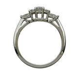 ティファニー TIFFANY＆CO セブンストーンリング プラチナ Pt950 ダイヤモンド ジュエリー