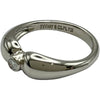 ティファニー TIFFANY＆CO Wティアドロップリング プラチナ Pt950 ジュエリー