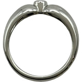 ティファニー TIFFANY＆CO Wティアドロップリング プラチナ Pt950 ジュエリー