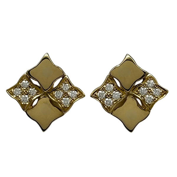 ミキモト MIKIMOTO ピアス ゴールド K18 ダイヤモンド ジュエリー