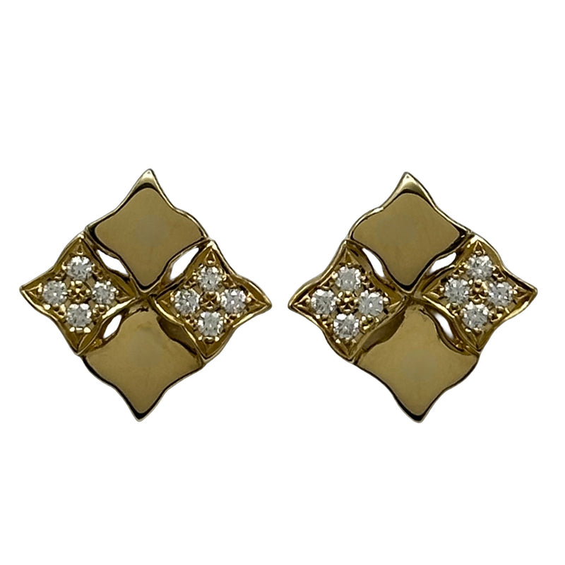 ミキモト MIKIMOTO ピアス ゴールド K18 ダイヤモンド ジュエリー