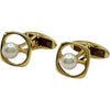 ミキモト MIKIMOTO カフス ゴールド K18 パール ジュエリー