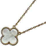 ヴァンクリーフ＆アーペル Van Cleef & Arpels ヴィンテージアルハンブラネックレス ゴールド Au750 マザー オブ パール ジュエリー