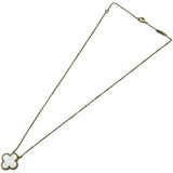 ヴァンクリーフ＆アーペル Van Cleef & Arpels ヴィンテージアルハンブラネックレス ゴールド Au750 マザー オブ パール ジュエリー