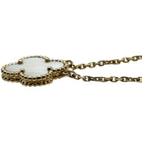 ヴァンクリーフ＆アーペル Van Cleef & Arpels ヴィンテージアルハンブラネックレス ゴールド Au750 マザー オブ パール ジュエリー