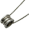 ブルガリ BVLGARI ビーゼロワンネックレス ホワイトゴールド 750 ジュエリー
