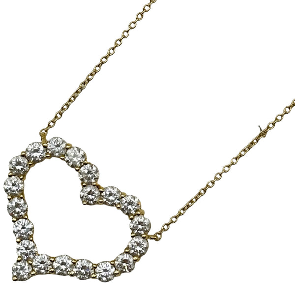 ティファニー TIFFANY＆CO センチメンタルハートネックレス ゴールド