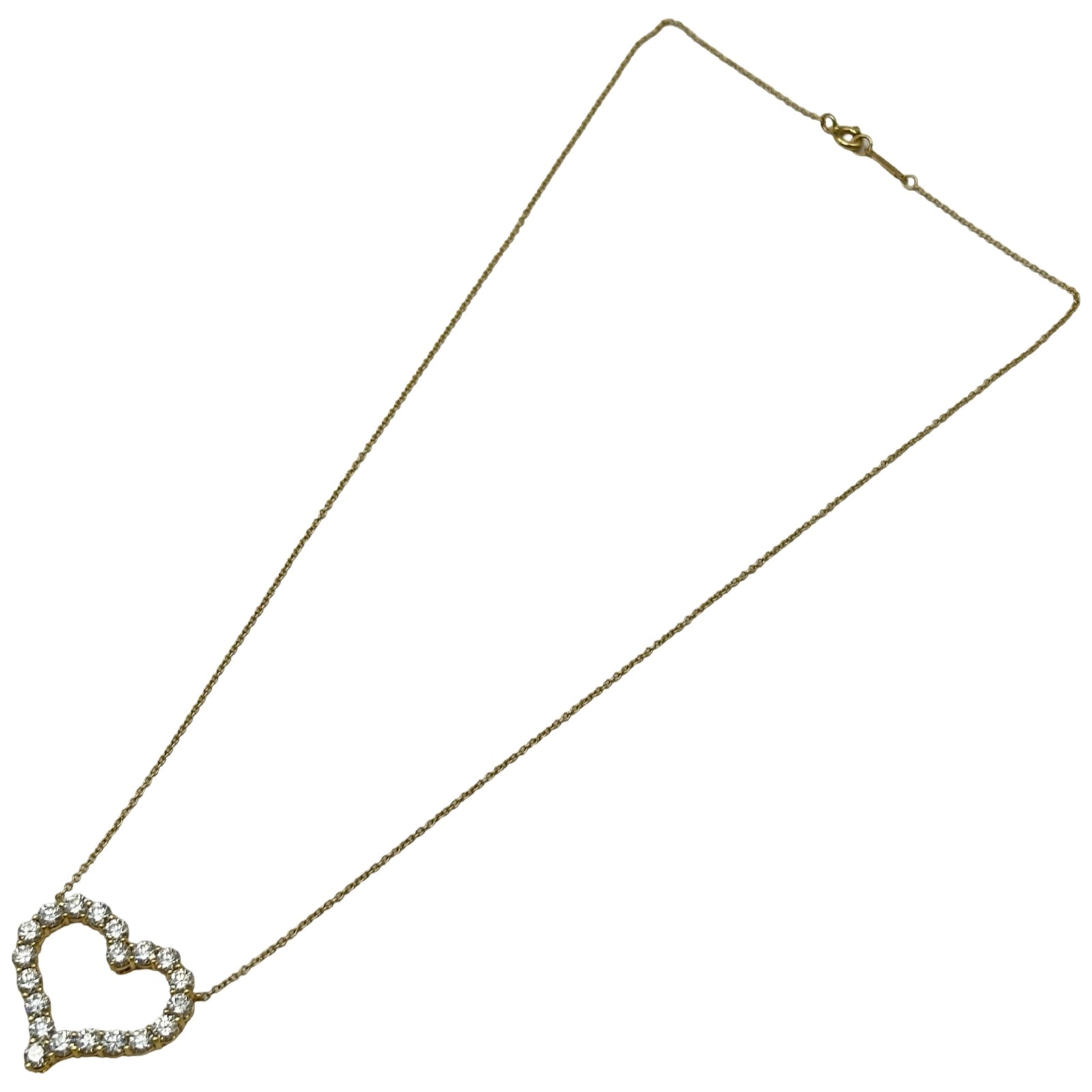 ティファニー TIFFANY＆CO センチメンタルハートネックレス ゴールド